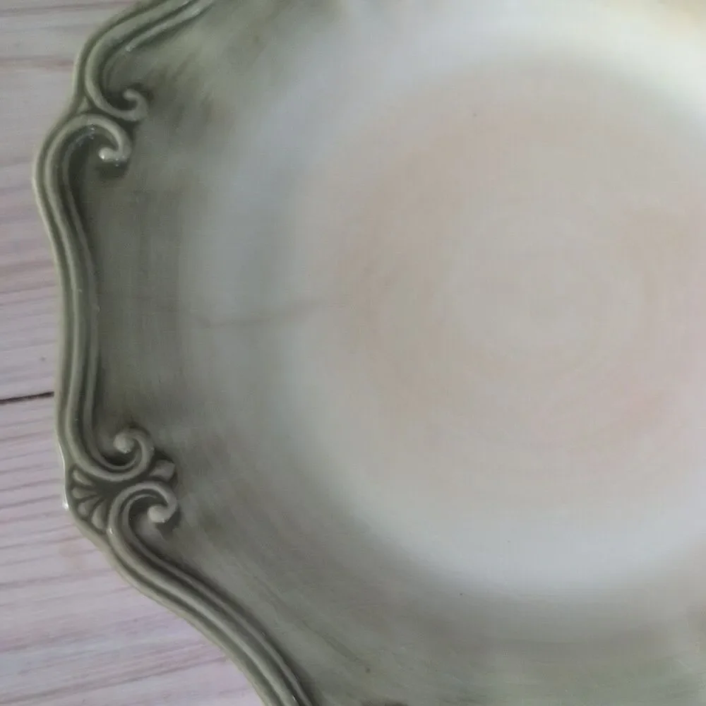 Lenox Dinner Plate Green Colore Verde VERDE 9” Italy